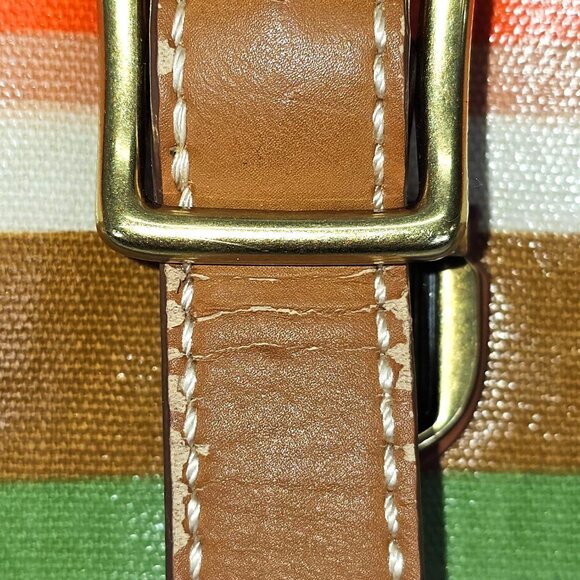 Fossil Women's Multicolored Coated Canvas Messenger Crossbody Bag Medium 1824 - Picture 8 of 16